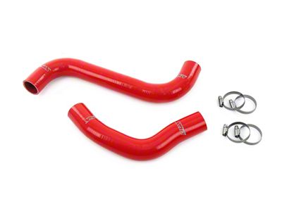 HPS Silicone Radiator Coolant Hose Kit; Red (13-17 Crosstrek; 11-18 2.5L Forester)