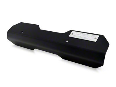 HPS Aluminum Belt Cover; Black (15-21 WRX STI)
