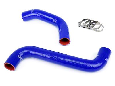 HPS Silicone Radiator Coolant Hose Kit; Blue (15-21 WRX STI)