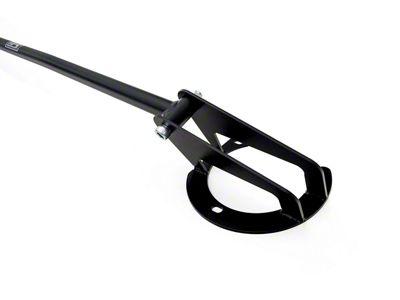 HPS Front Strut Tower Brace Bar; Black (15-21 WRX)