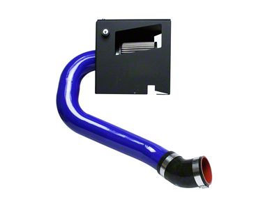HPS Performance Cold Air Intake with Heat Shield; Blue (15-21 WRX)