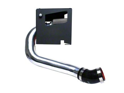 HPS Performance Cold Air Intake with Heat Shield; Polished (15-21 WRX)