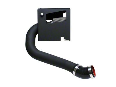 HPS Performance Cold Air Intake with Heat Shield; Wrinkle Black (15-21 WRX)