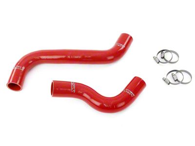 HPS Silicone Radiator Coolant Hose Kit; Red (15-21 WRX)