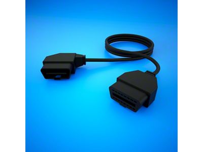 HP Tuners OBDII Cable Extension - Right Angle - 5ft - H-002-03