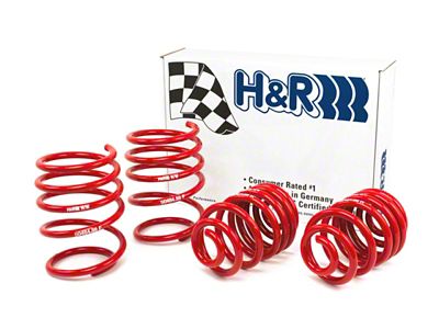 H&R 01-06 BMW 325Ci Cabrio/330Ci Cabrio E46 Race Spring w/Sport - 50484-88