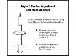 H&R TC114 Triple Camber Adjustment Bolts - 14mm - TC114