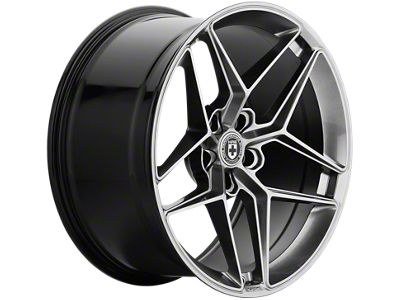HRE FF11 Liquid Metal Wheel; 22x9.5; 35mm Offset; 5x108mm Bolt Pattern; 63.40mm Hub Bore