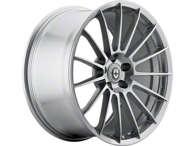 HRE FF15 Liquid Silver Wheel; 20x11; 60mm Offset; 5x130mm Bolt Pattern; 71.60mm Hub Bore