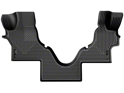 Husky Liners WeatherBeater Black Floor Liners (05-23 Ford Econoline)