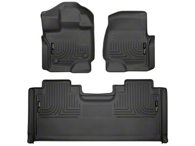 Husky Liners 15-19 F-150 SuperCab Weatherbeater Black Front & 2nd - 94051