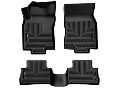 Husky Liners 17-22 Nissan Rogue Sport Weatherbeater Black Front & - 99451