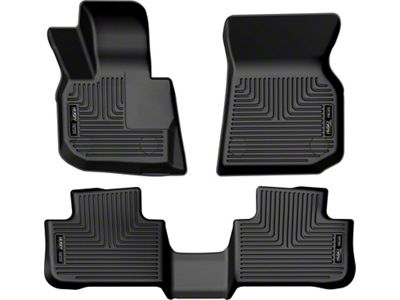 Husky Liners 18-23 BMW X3 Weatherbeater Black Front & 2nd - 95911