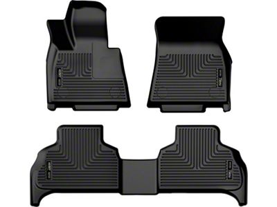Husky Liners 19-23 BMW X5 Weatherbeater Black Front & 2nd - 95921