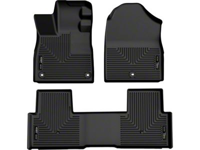 Husky Liners 2023 Honda Pilot Weatherbeater Black Front & 2nd - 95821