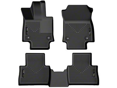 Husky Liners 22-23 Lexus NX250/NX350 Weatherbeater Black Front & 2nd - 95901