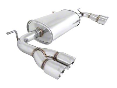 Megan Racing Genesis Coupe 2009-2012 2.0 Turbo/V6 - Stainless Rolled Tips - MR-ABE-HG09-SRT