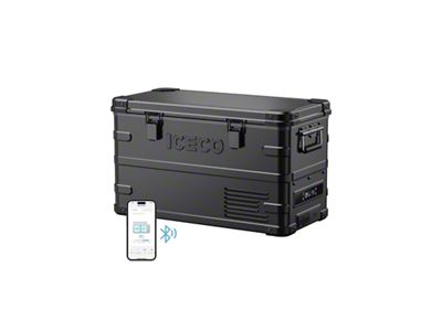 ICECO APL35 Aluminum Dual Zone Fridge; 35-Liter; Black