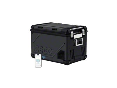 ICECO APL55 12 Volt Dual Zone Freezer; 55-Liter; Black