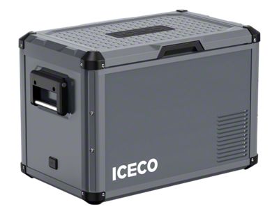 ICECO VL45ProD Portable Dual Zone Freezer; 45-Liter; Gray