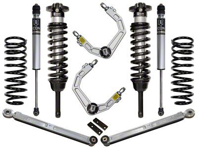 ICON Vehicle Dynamics 03-09 Toyota 4Runner/FJ 0-3.5in Stage 3 Suspension System w/Billet - K53053