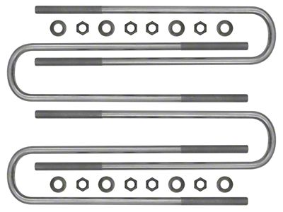 ICON Vehicle Dynamics 2011+ Ford F-250/F-350 Rear 17in U-Bolt Kit - 67002