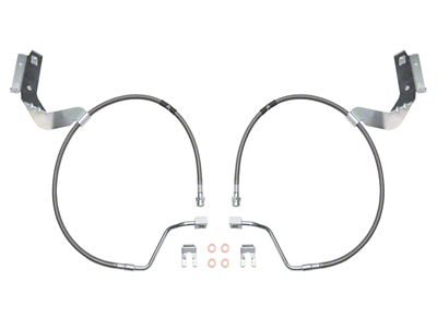 ICON Vehicle Dynamics 2017+ Ford F-250/F-350 Front 2.5in Extended SS Brake Line - 61111