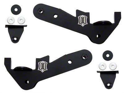 ICON Vehicle Dynamics 2017+ Ford Super Duty 4 Link Frame Bracket Kit - 164504