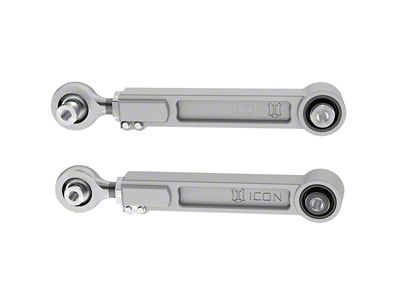 ICON Vehicle Dynamics 2021+ Ford Bronco Billet Rear Upper Adjustable Link Kit - 44100