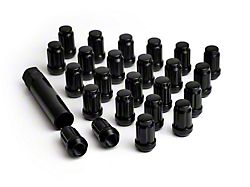 ICON Alloys Lug Nut Kit Black - 12x1.5 - 24 