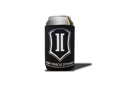 ICON Vehicle Dynamics Black Koozie w/Shield - KOOZIE