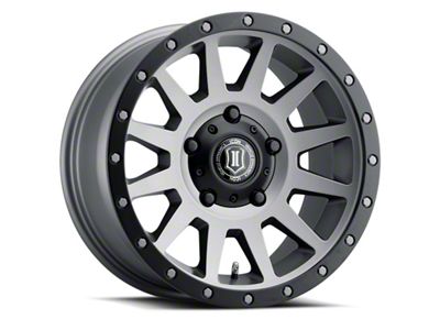 ICON Alloys Compression Titanium Wheel; 17x8.5; 25mm Offset