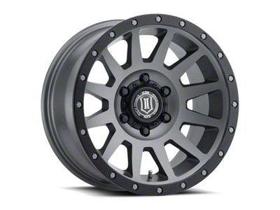 ICON Alloys Compression Titanium Wheel; 18x9; 25mm Offset