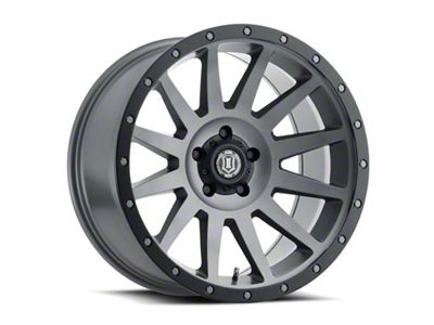 ICON Alloys Compression Titanium Wheel; 20x10; -12mm Offset