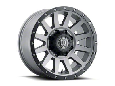 ICON Alloys Compression HD Titanium Wheel; 18x9; 12mm Offset