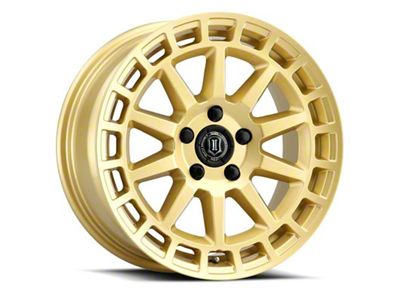 ICON Alloys Journey Gloss Gold Wheel; 17x8; 38mm Offset