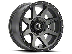 ICON Alloys Rebound Titanium Wheel; 17x8.5; 0mm Offset; 6x139.7mm Bolt Pattern; 106mm Hub Bore