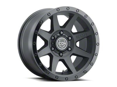 ICON Alloys Rebound Double Black Wheel; 17x8.5; 0mm Offset