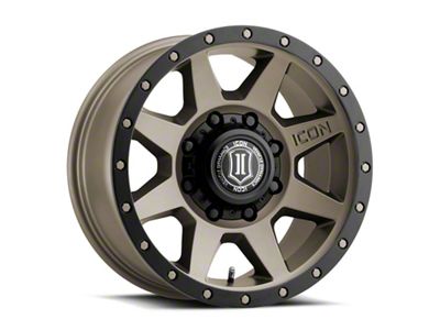ICON Alloys Rebound HD Bronze Wheel; 17x8.5; 6mm Offset
