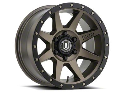 ICON Alloys Rebound Bronze Wheel; 18x9; -12mm Offset