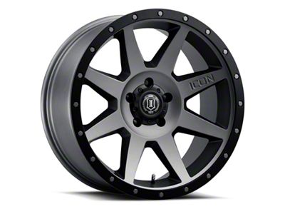 ICON Alloys Rebound Titanium Wheel; 20x9; 16mm Offset