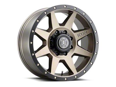 ICON Alloys Rebound Bronze Wheel; 20x9; 6mm Offset