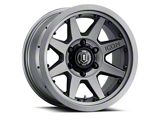 ICON Alloys Rebound Pro Titanium Wheel; 17x8.5; -6mm Offset; 5x127mm Bolt Pattern; 71.50mm Hub Bore