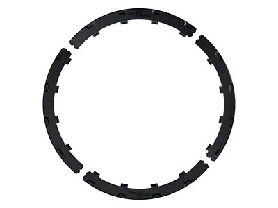 ICON Alloys Recon Pro 17in. Halo Rock Ring Kit - Black - 192051B