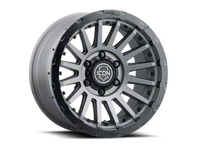 ICON Alloys Recon Pro Charcoal Wheel; 17x8.5; 25mm Offset