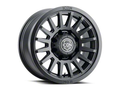 ICON Alloys Recon SLX Satin Black Wheel; 18x9; 12mm Offset