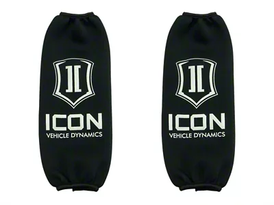 ICON Vehicle Dynamics Short 2.5 Series Shock Coil Wrap w/Logo Pair 11.25-12.25 - 191003