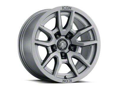 ICON Alloys Vector 5 Titanium Wheel; 17x8.5; 25mm Offset