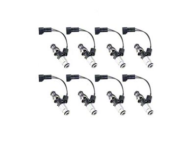 Injector Dynamics ID1050X Injectors 14mm Grey Adaptor Top Bottom Silver - 1050.60.14.14B.8-PU