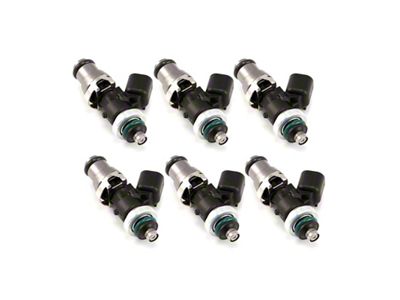 Injector Dynamics 1340cc Injectors-48mm Length-14mm Grey Top-14mm L O-Ring R35 Low - 1300.48.14.R35.6